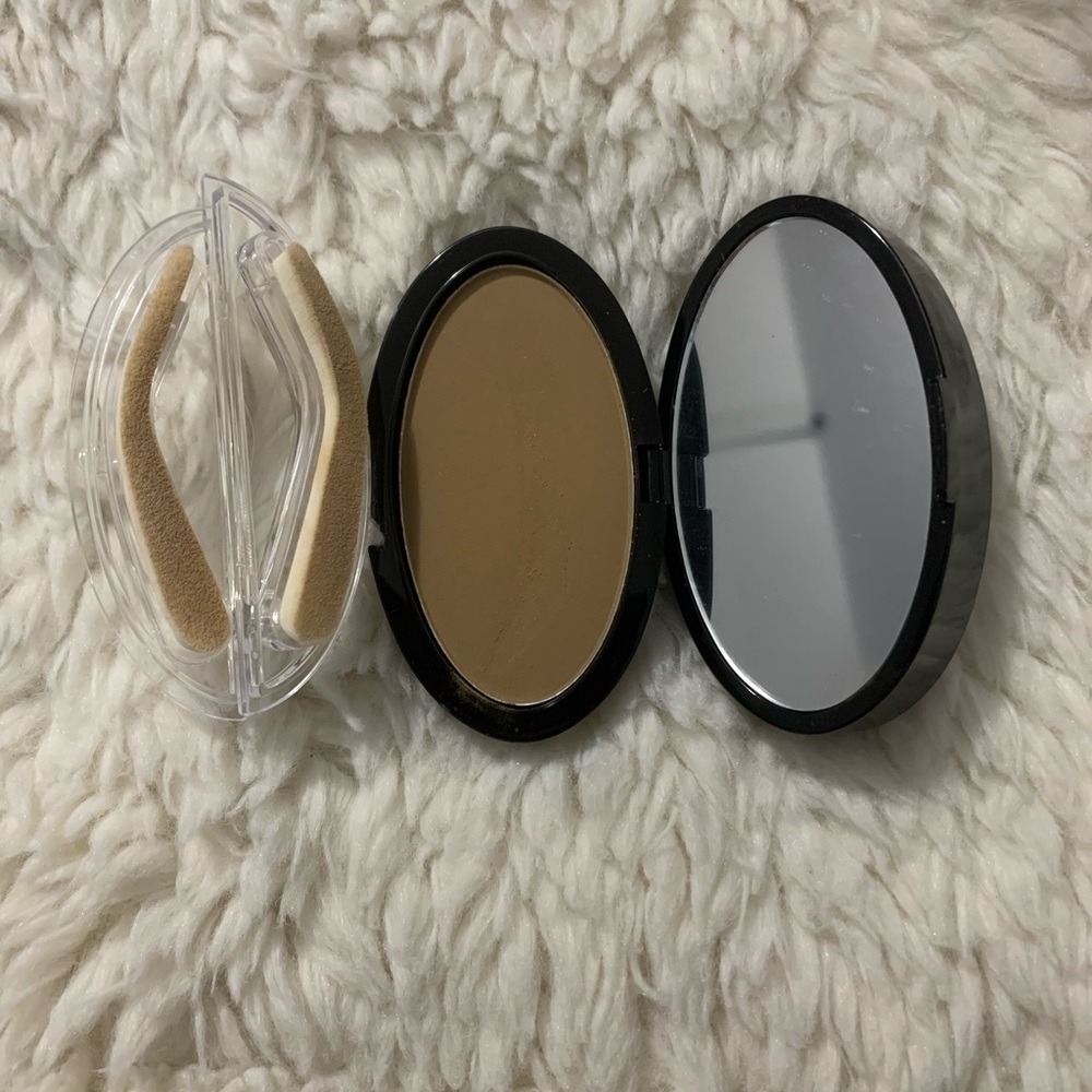 Compact Makeup with Mirror - Brown
